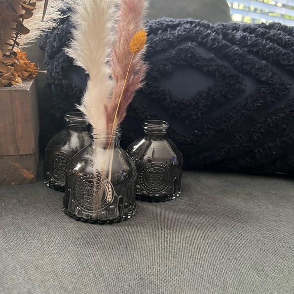 Boho Blue Glass Bud Vase - Picture 6 of 6